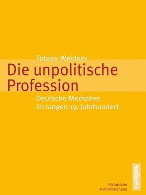 cover image of Die unpolitische Profession